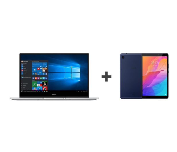 Huawei MateBook D 14 R5-3500/8GB/256/Win10 + T8 LTE 2/32 - 584813 - zdjęcie
